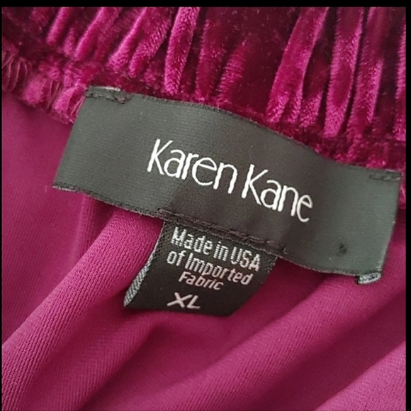 Karen Kane Wine Country Top Size XL - Picture 6 of 7
